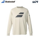 バボラ Babolat テニスウェア ユニセックス CLUB LONG SLEEVE SHIRT ロングスリーブシャツ BUP5510C-137 2025FW 7月下旬発売予定※予約