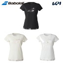 バボラ Babolat テニスウェア レディース PURE SHORT SLEEVE SHIRT BWP5524 2025SS