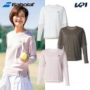 バボラ Babolat テニスウェア レディース VS LONG SLEEVE SHIRT ロングス ...