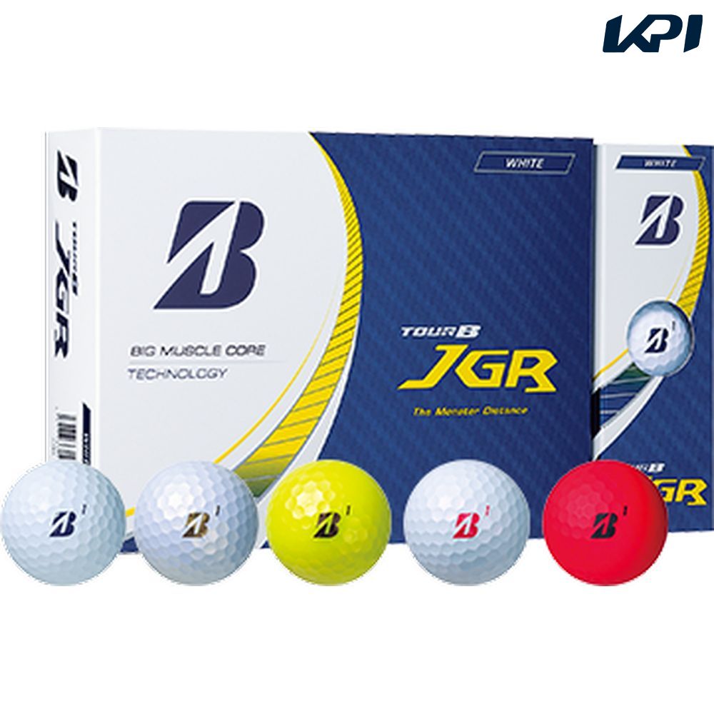 「あす楽対応」ブリヂストン BRIDGESTONE ゴルフボール 23 TOUR B JGR 1ダース(12球入り) 2023年モデル ホワイト パールホワイト イエロー マットレッド ピンク BGLF-J3 『即日出荷』