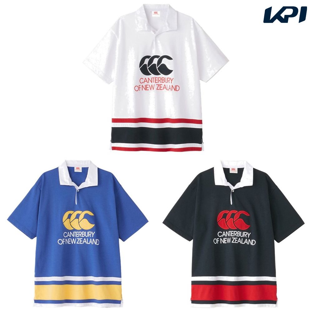 カンタベリー CANTERBURY ラグビーウェア メンズ S/S SPECTATOR RUGBY JERSEY RA34106 2024SS