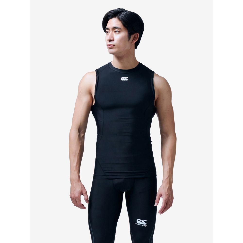 カンタベリー CANTERBURY ラグビーウェア ユニセックス SLEEVELESS BASELAYER RG34...