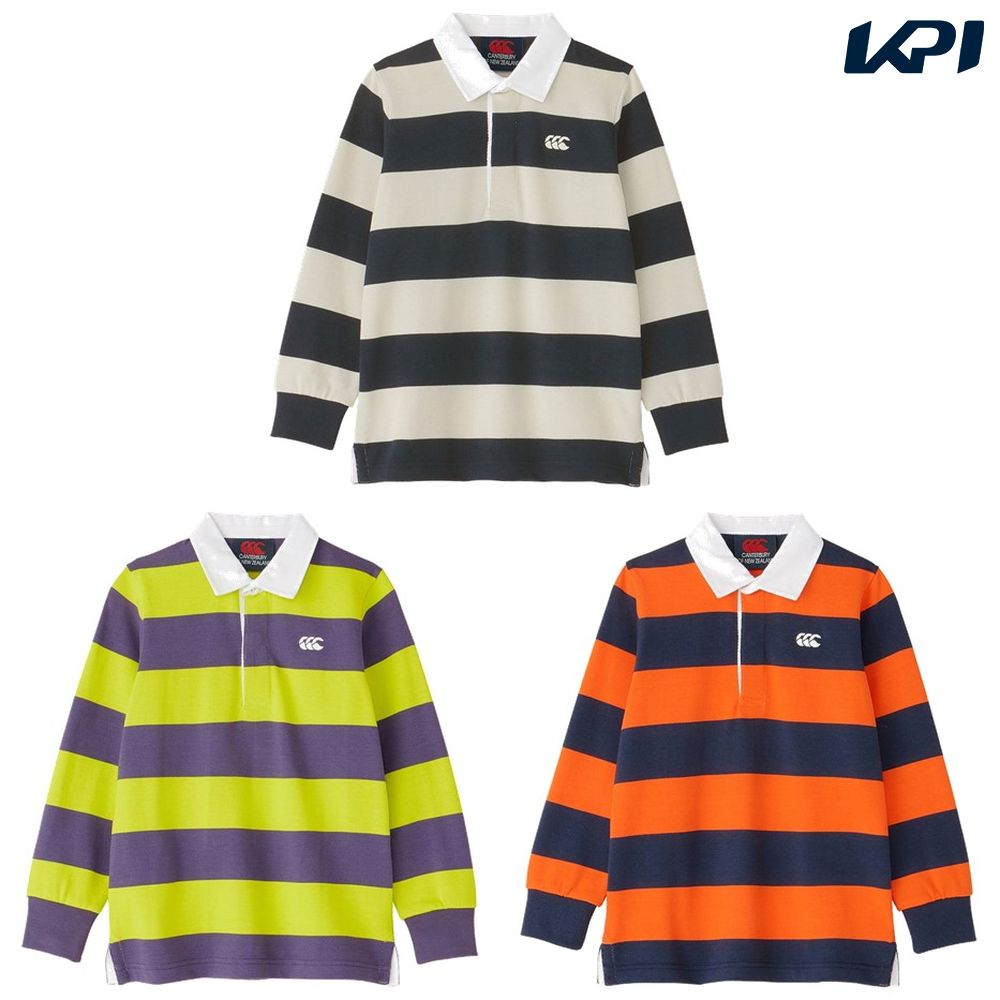 󥿥٥꡼ CANTERBURY 饰ӡ ˥ KIDS L/S RUGBY JERSEY RJ44350J 2024SS