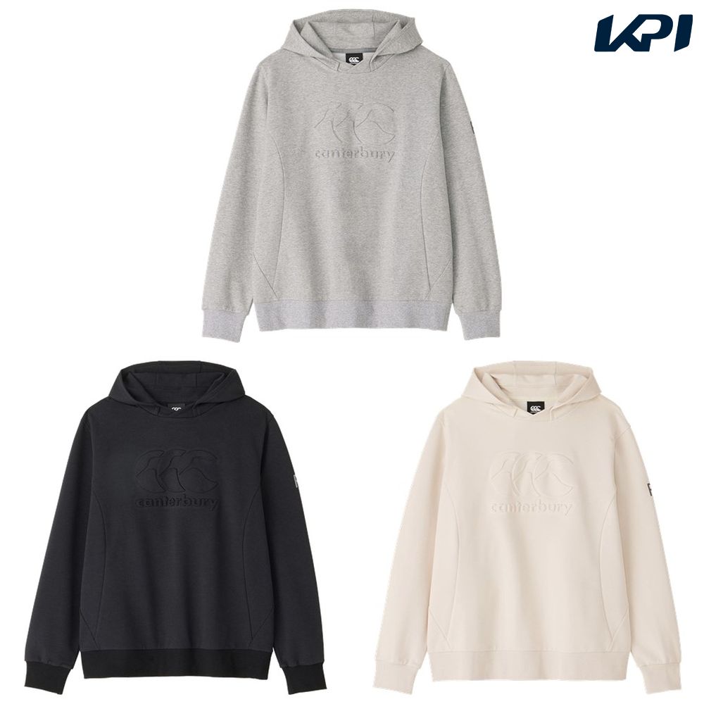 カンタベリー CANTERBURY ラグビーウェア ユニセックス R+ CROSSOVER PULLOVER HOODY RP44069B 2024SS