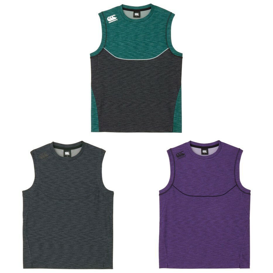 Shirts - カンタベリー CANTERBURY ラグビーウェア メンズ WORKOUT SLEEVELESS RTM32614 2026SS