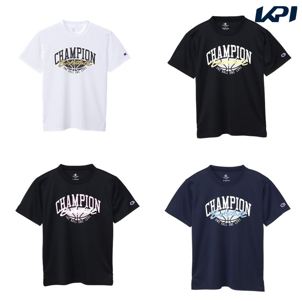 チャンピオン Champion バスケットウェア ジュニア SHORT SLEEVE T-SHIRT CK-ZB322 2024SS