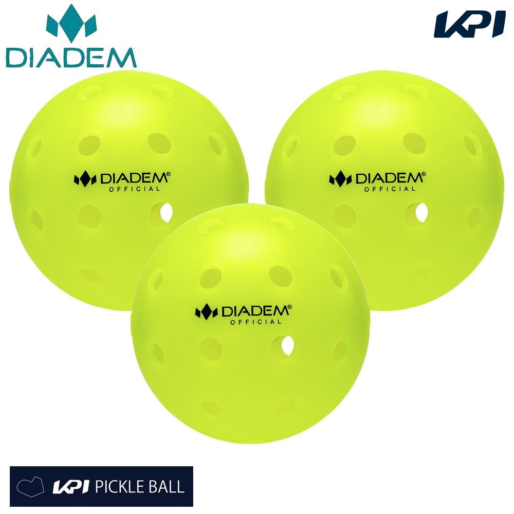 ��¨���в١٥������ǥ� DIADEM �ԥå���ܡ��� �ܡ��� POWER PICKLEBALL 3PK �ѥ��3������ TPB001