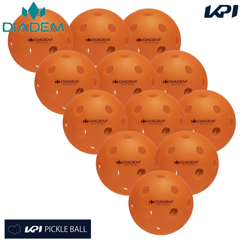 ��¨���в١٥������ǥ� DIADEM �ԥå���ܡ��� �ܡ��� POWER PICKLEBALL INDOOR 12PK �ѥ ����ɥ���12������ TPB00...