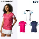 _bv DUNLOP ejXEFA fB[X GAME SHIRT Q[Vc DAP-1322W 2023SS