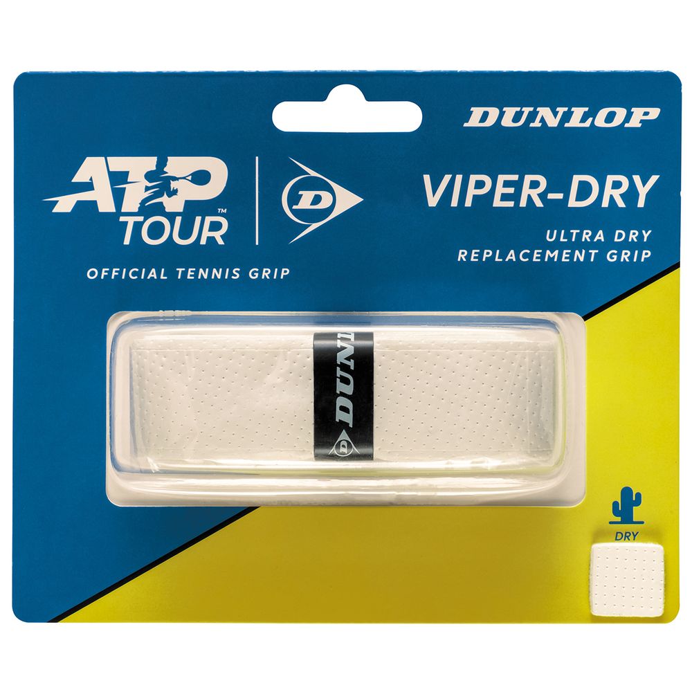 ダンロップ DUNLOP テニスグリップテープ リプレイスメントグリップ VIPER-DRY 1本...