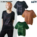 ダンロップ DUNLOP テニスウェア レディース Tシャツ DAL8461W 2024FW(4)