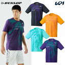 ダンロップ DUNLOP テニスウェア ユニセックス ゲームシャツ DAP1500 2025SS