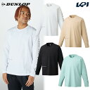 『即日出荷』ダンロップ DUNLOP テニスウェア ユニセックス ロングスリーブTシャツ anywhereコレクション DASM-8446 2024FW