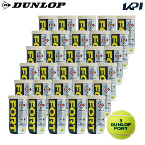 【365日出荷】「あす楽対応」DUNLOP（ダンロップ）「FORT（フォート）[2個入]1箱（30缶/60球）」テニスボール 『即日出荷』