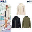 フィラ アウトドアジャケット レディース フィラ FILA テニスウェア レディース トラックジャケット VL2723 2023FW