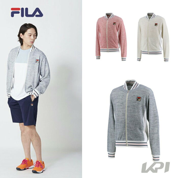 「あす楽対応」フィラ FILA テニスウェア メンズ メンズ トラックジャケット VM5532 2021SS『即日出荷』