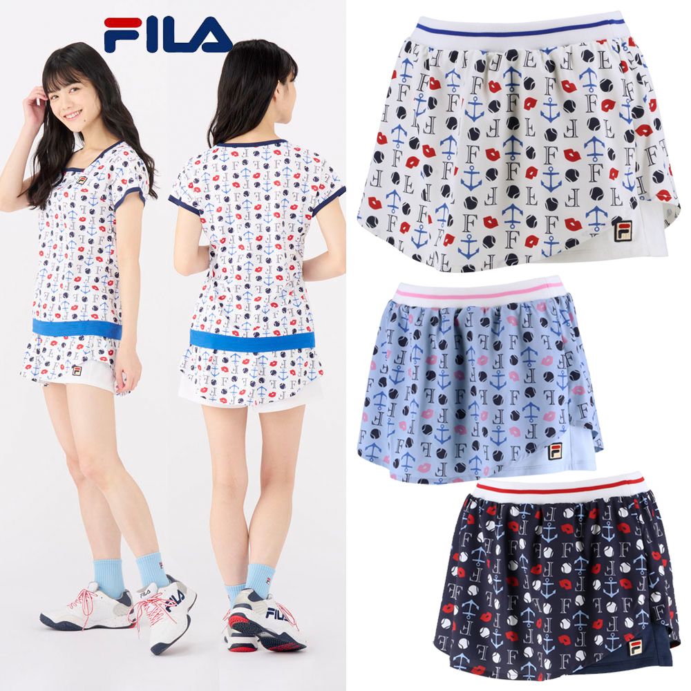 フィラ FILA テニスウェア レディース ショートパンツ VL2459 2022SS