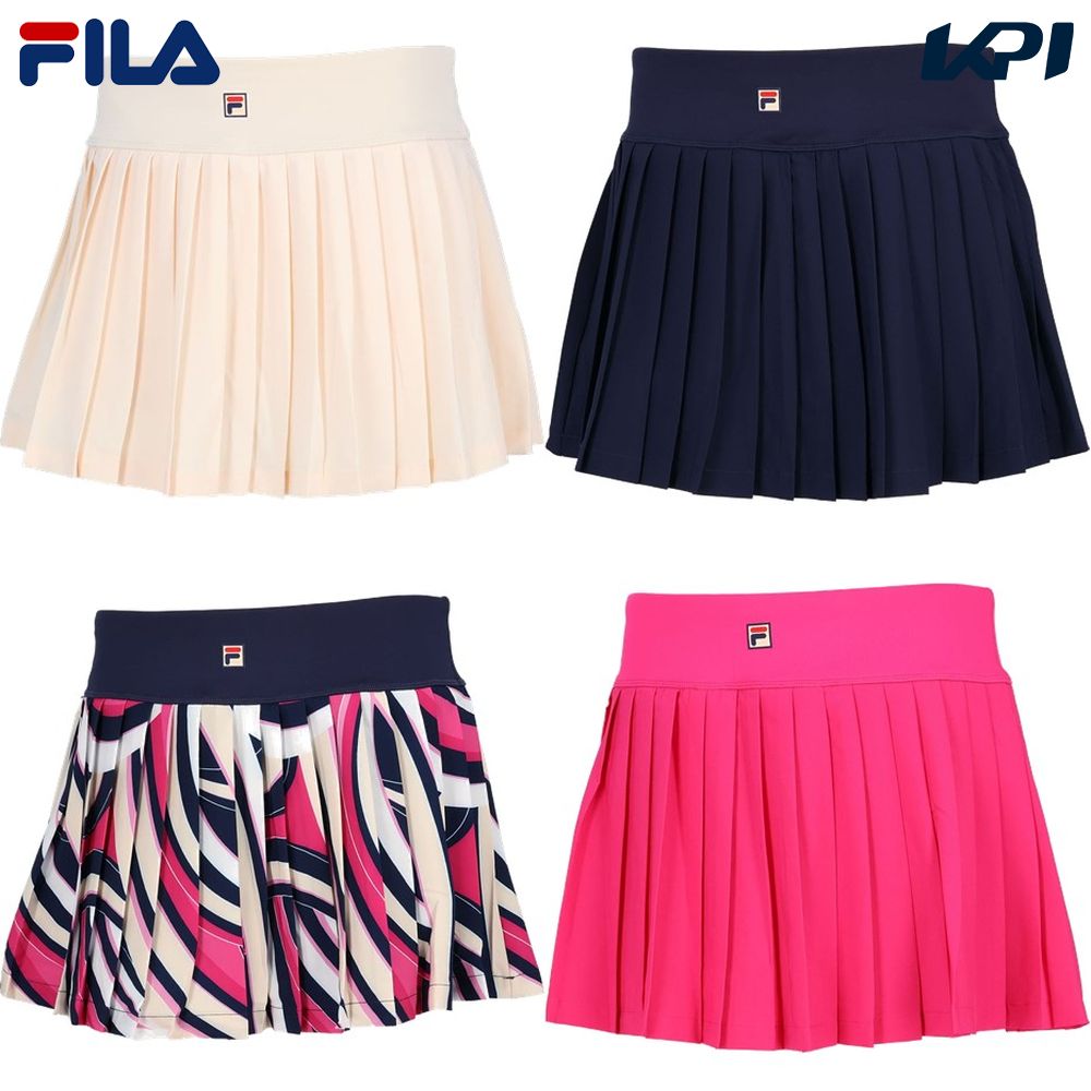 あす楽対応 フィラ FILA テニスウェア レディース PLEATED MOVEN スコート インナースパッツ付き スカート KPI限定モデル FBM5059 2023FW 即日出荷 