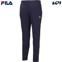 フィラ FILA テニスウェア レディース ロングパンツ VL2837 2024SS