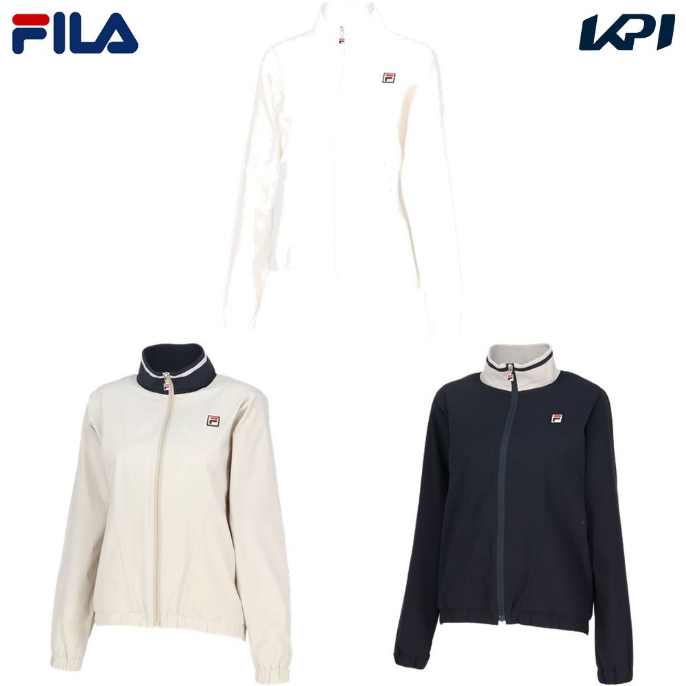 フィラ FILA テニスウェア レディース トラックジャケット VL2825 2024SS