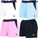 フィラ FILA テニスウェア レディース ショートパンツ VL2868 2024SS