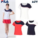 フィラ FILA テニスウェア レディース ゲームシャツ VL2937 2024FW