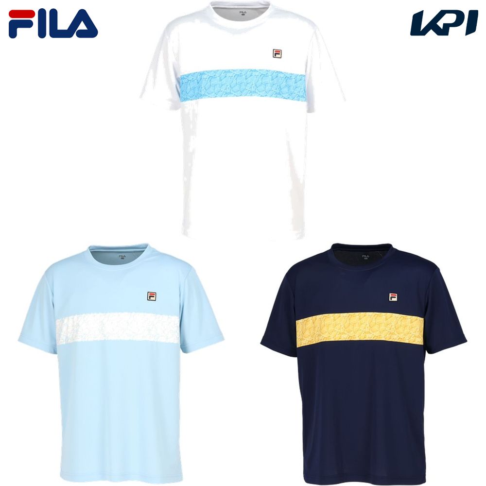 フィラ FILA テニスウェア メンズ ゲームシャツ VM5687 2024SS