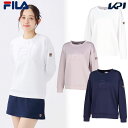 フィラ FILA テニスウェア レディース トレーナー EL0021 2025SS