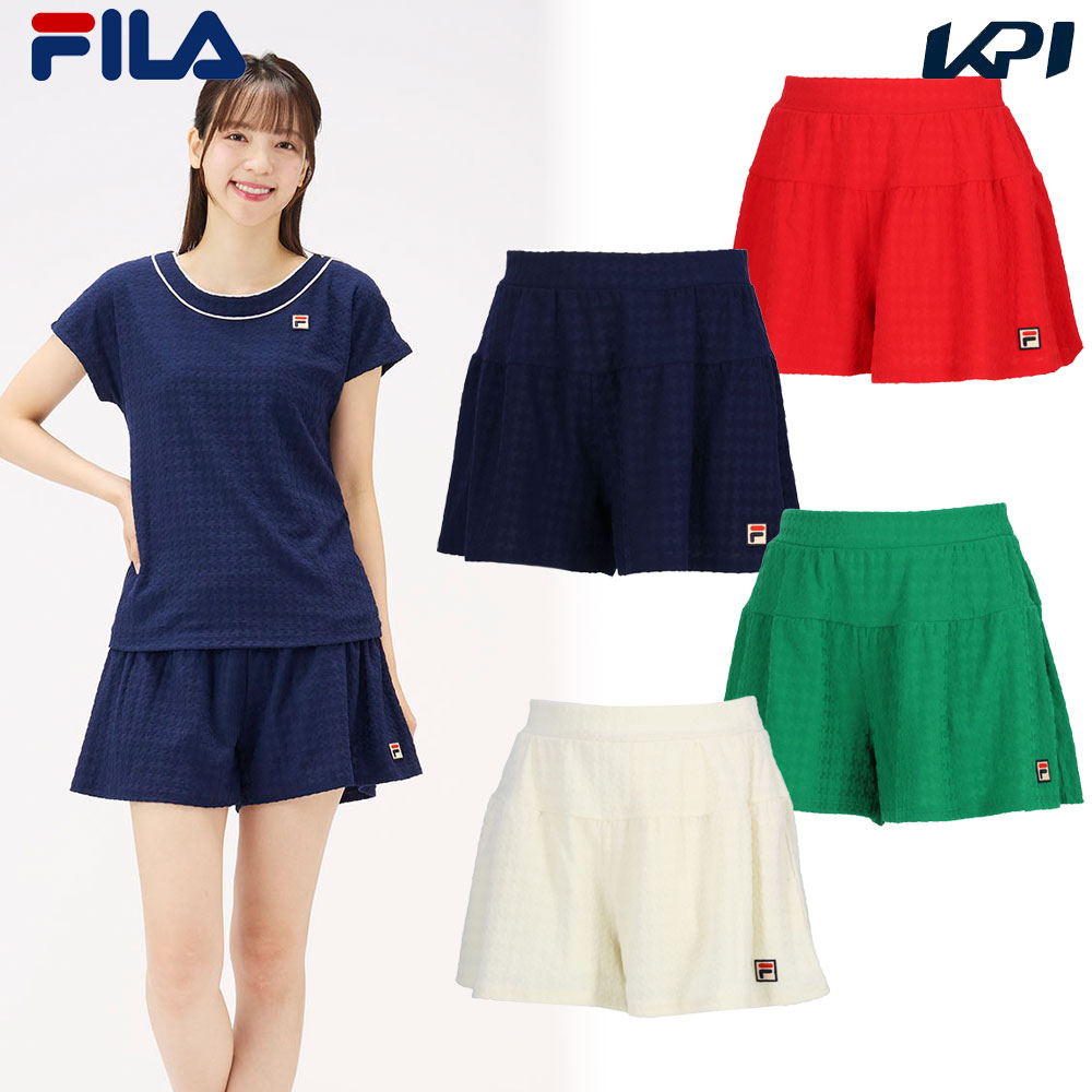 フィラ FILA テニスウェア レディース キュロットパンツ EL0031 2025SS