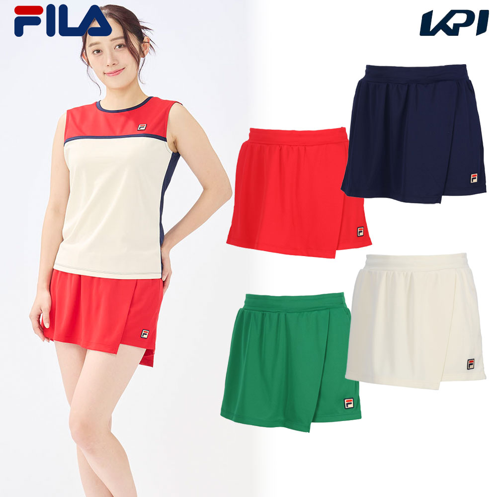 フィラ FILA テニスウェア レディース ラップショートパンツ EL0039 2025SS