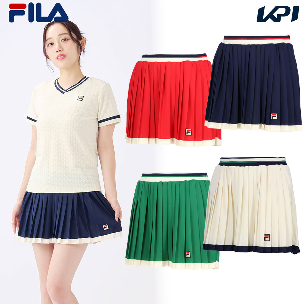 フィラ FILA テニスウェア レディース スコート EL0040 2025SS