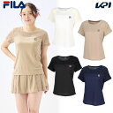 フィラ FILA テニスウェア レディース ゲームシャツ EL0050 2025SS
