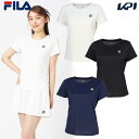 フィラ FILA テニスウェア レディース グラフィックTシャツ EL0221 2025FW 8月上旬発売予定※予約