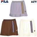 フィラ FILA テニスウェア レディース スコート EL0235 2025FW 9月上旬発売予定※予約