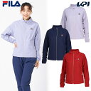 フィラ FILA テニスウェア レディース トラックジャケット EL0242 2025FW 9月上旬発売予定※予約