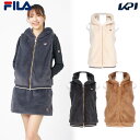フィラ FILA テニスウェア レディース ベスト EL0254 2025FW 10月上旬発売予定※予約