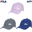 フィラ FILA テニスキャップ・バイザー レディース キャップ EL0285
