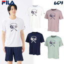 フィラ FILA テニスウェア メンズ グラフィックTシャツ EM0079 2025SS