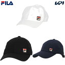 フィラ FILA テニスキャップ・バイザー メンズ キャップ EM0090