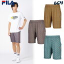 フィラ FILA テニスウェア メンズ ハーフパンツ EM0261 2025FW 8月上旬発売予定※予約