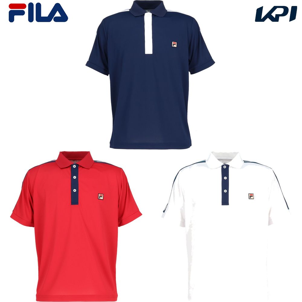 フィラ FILA テニスウェア メンズ ポロシャツ CZ6FGM002 2026FW