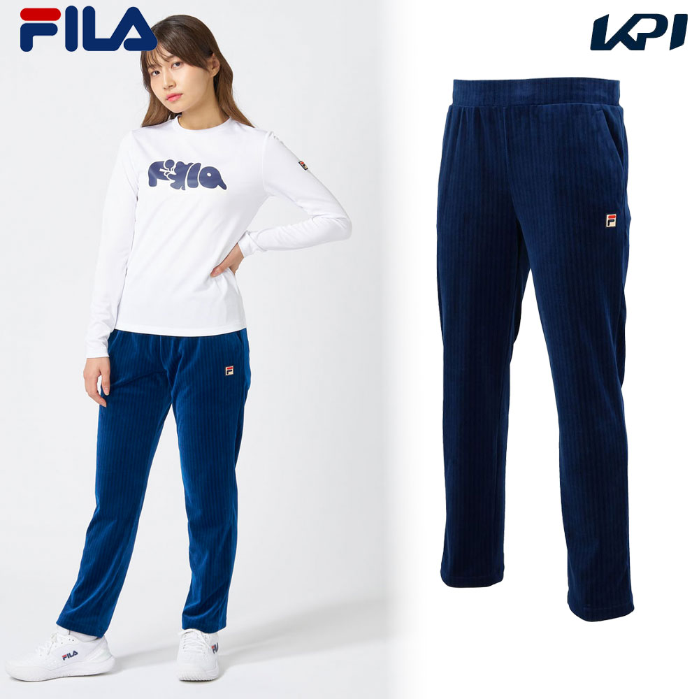 フィラ FILA テニスウェア レディース ロングパンツ CZ6FGW031 2026FW