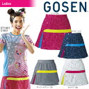 ゴーセン GOSEN テニスウェア レディース ファンプラスカート S1801 「SSウェア」(4)