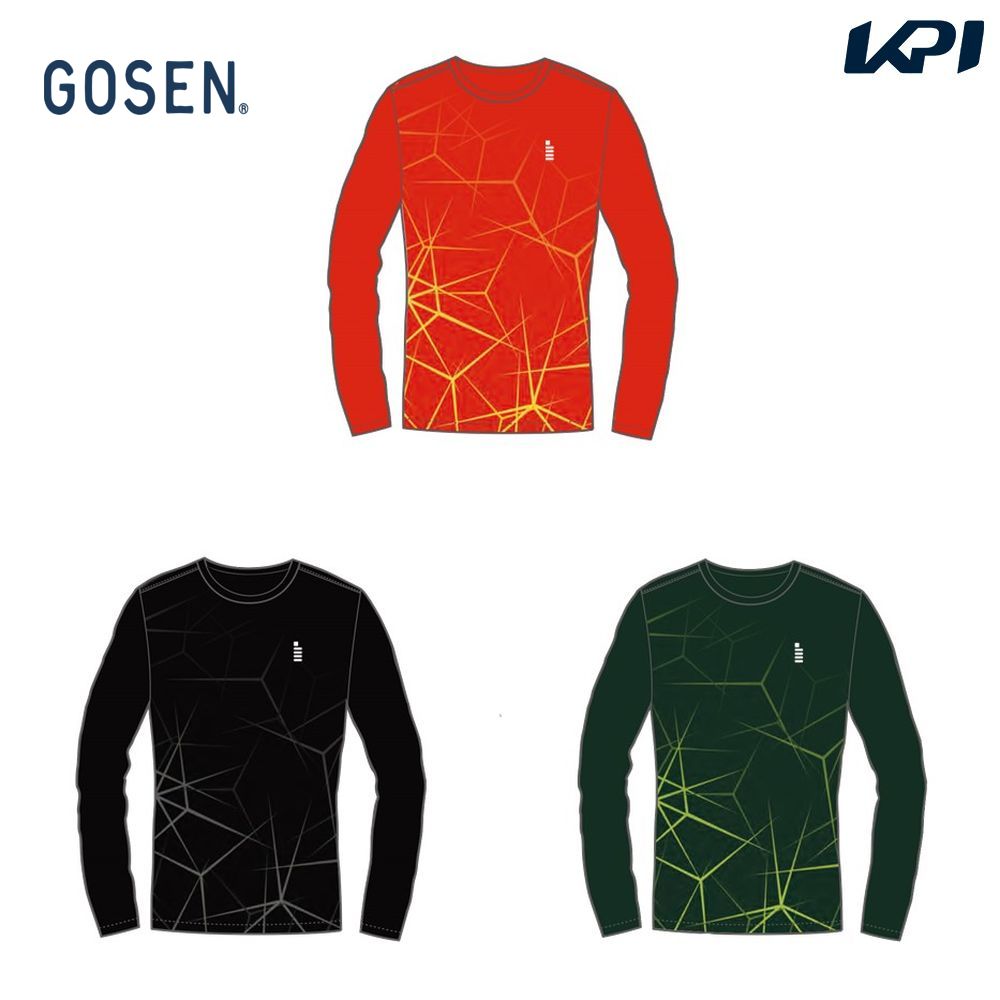 Rakuten - ゴーセン GOSEN テニスウェア ユニセックス 2025秋企画 昇華ロングスリーブTシャツ B JPT60 2025FW