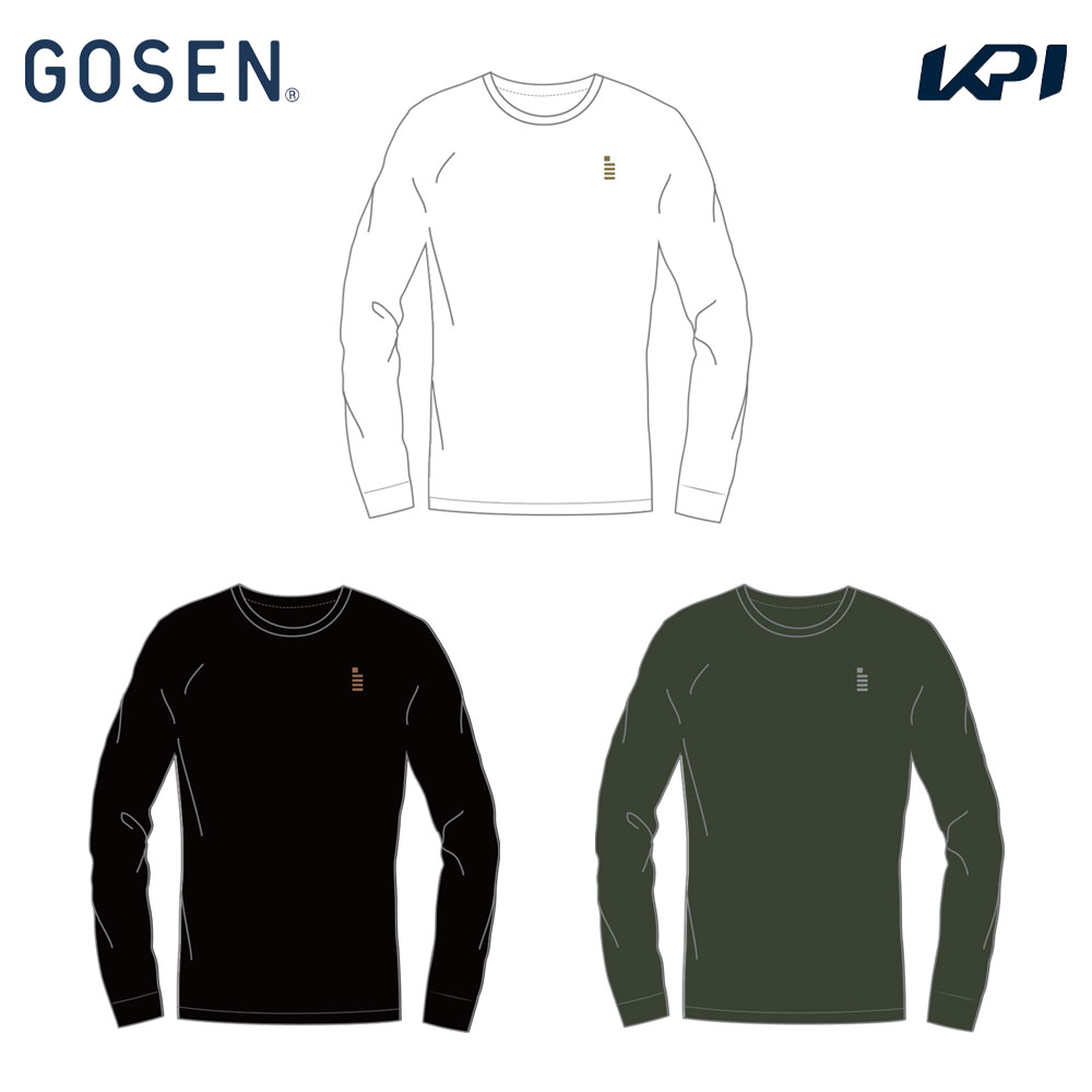 Rakuten - ゴーセン GOSEN 2026年春企画 テニスウェア ユニセックス ロゴロングTシャツ JPT66 2026SS
