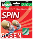 GOSEN（ゴーセン）「オージーシープスピン」ts428硬式テニスストリング（ガット）