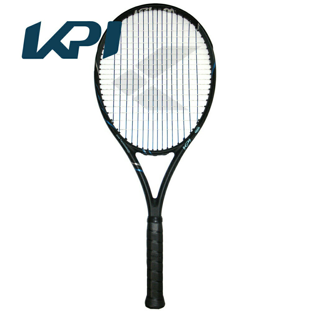 KPI(ケイピーアイ)「K air-Black/silver /blue」フレームのみ 硬式テニスラケット【prospo】 KPIオリジナル商品
