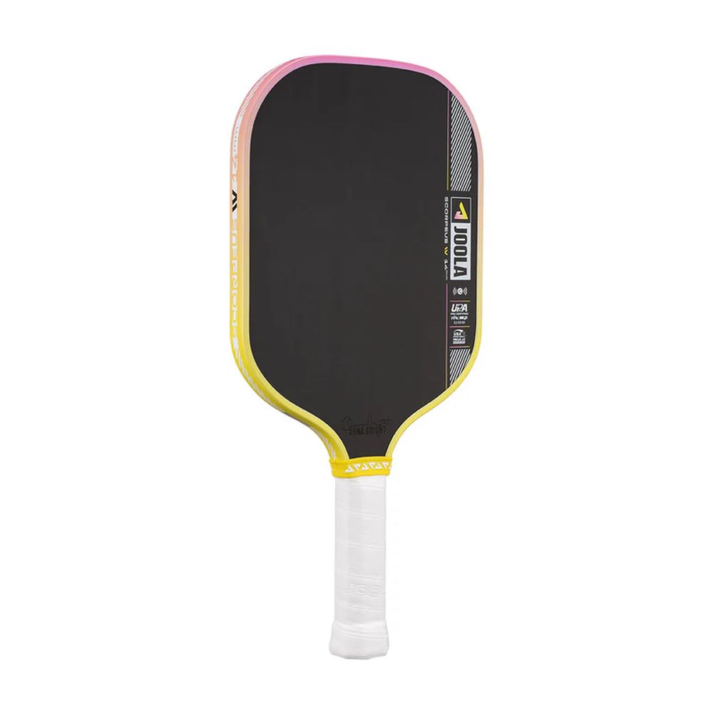 pro sportsのヨーラ JOOLA ピックルボールパドル 【限定カラー】アナ・ブライト スコーピアス プロ 4 14mm PAPAE016000014｜アングル2