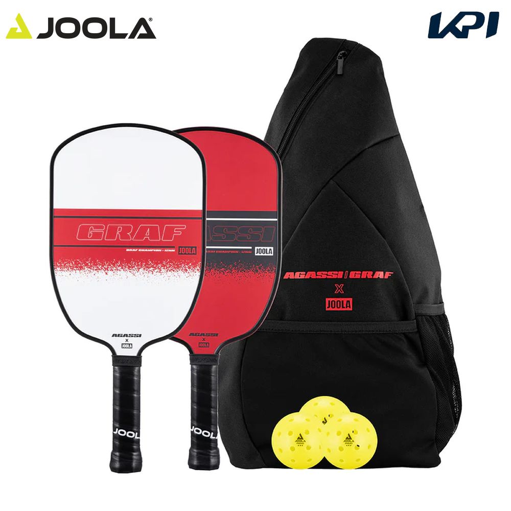 Rakuten - ヨーラ JOOLA ピックルボールパドル アガシ/グラフ チャンピオン セット PAPSE003000000