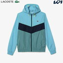 『即日出荷』ラコステ LACOSTE テニスウェア メンズ パッカブルダイヤリップストップジャケット BH1042-99-M1I 2023FW